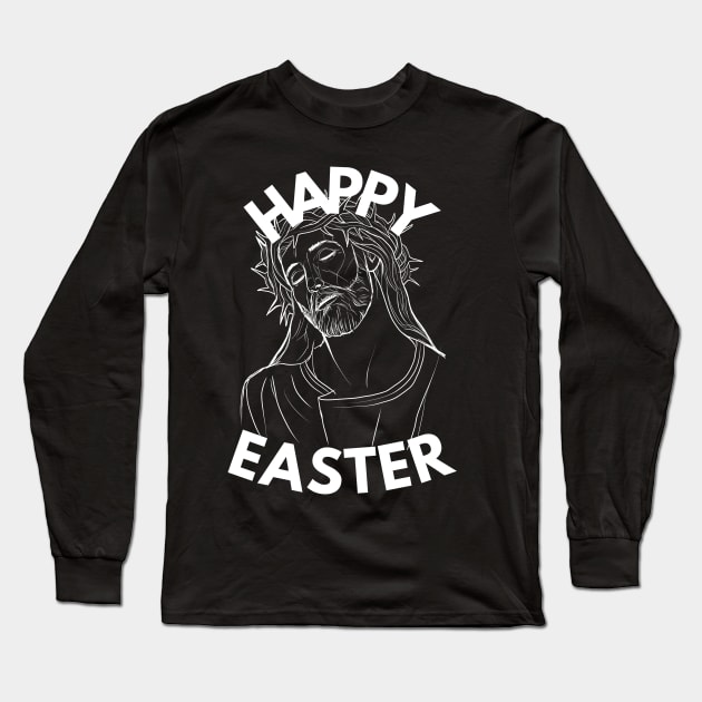 He Is Risen, Happy Easter day Shirt, Easter day shirt, peeps, bunny, jesus, christian easter shirt,cute easter shirt,gift for easter,easter family shirt Long Sleeve T-Shirt by TWENTY5S